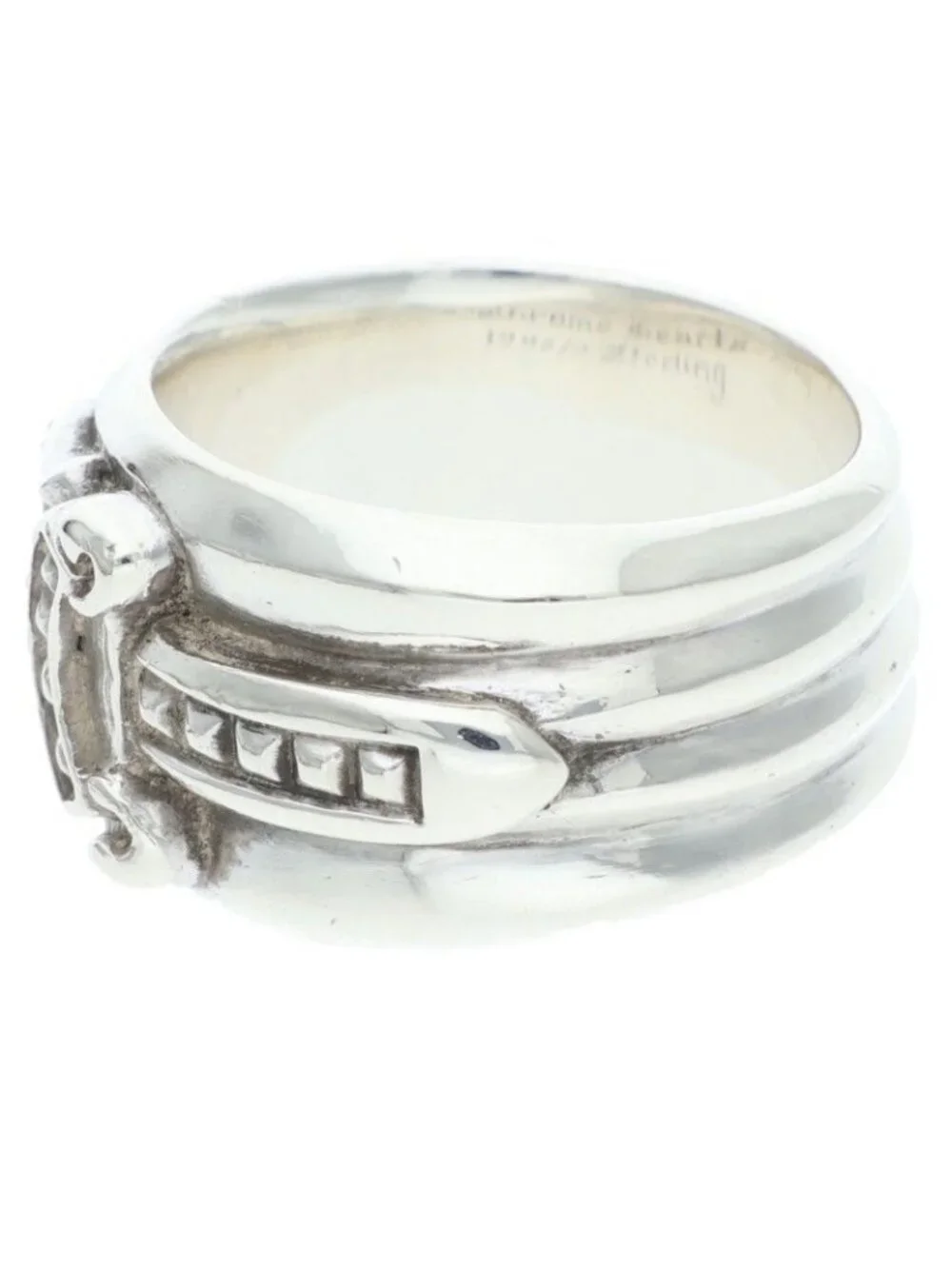 Chrome Hearts Dagger Silver Ring